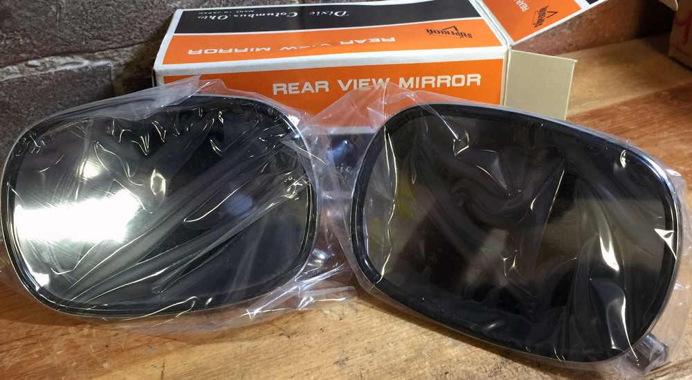 2X Dixie Superior Distributing 655 Mirror Harley Davidson 91875-70 Hand Lever