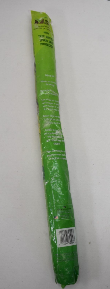 TreeMaster Spiral Tree Protector Plastic Guard Wrap 2" To 24" Vinyl 62524