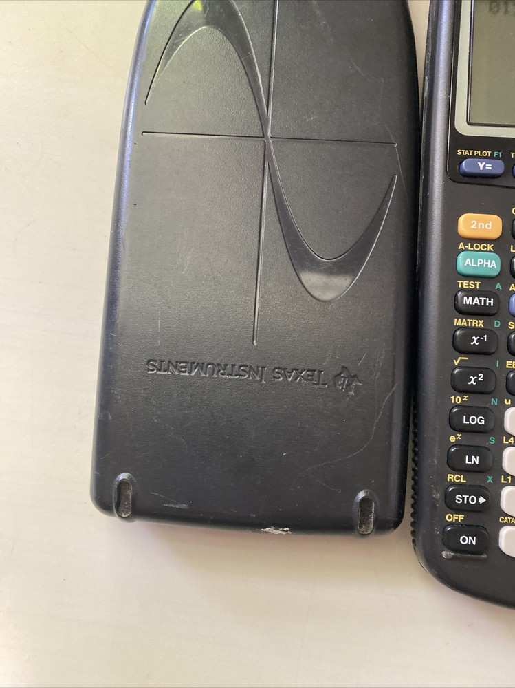 Texas Instruments TI-83 Plus Graphing Calculator Calculus Tested Working W Cover