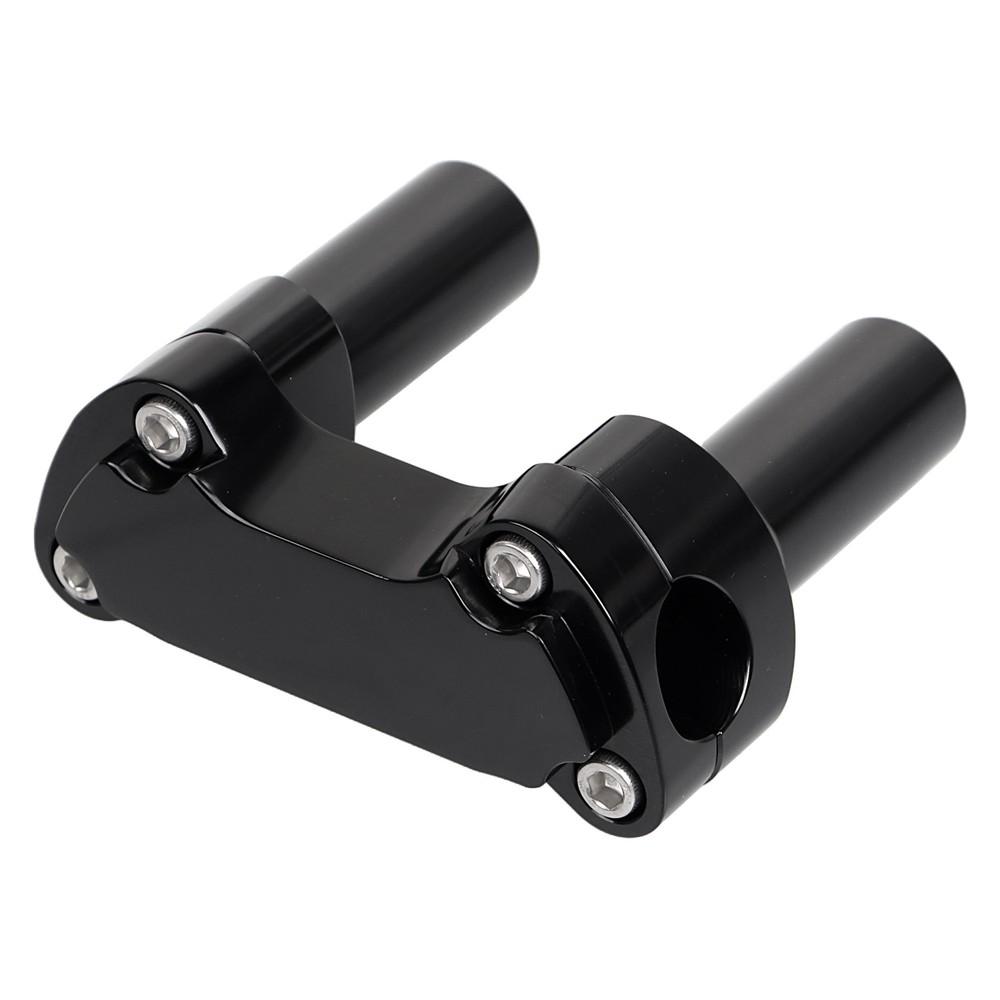 3.5" Straight Handlebar Riser Top Clamp For Harley Dyna Night Train Super Glide