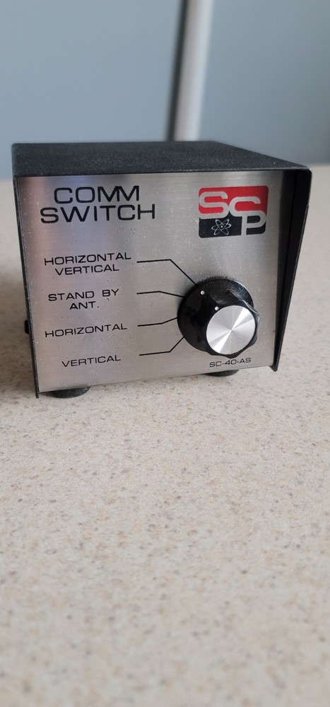 SCP COMM ANTENNA  SWITCH SC-40 AS FOR CB HF TRANSCEIVER