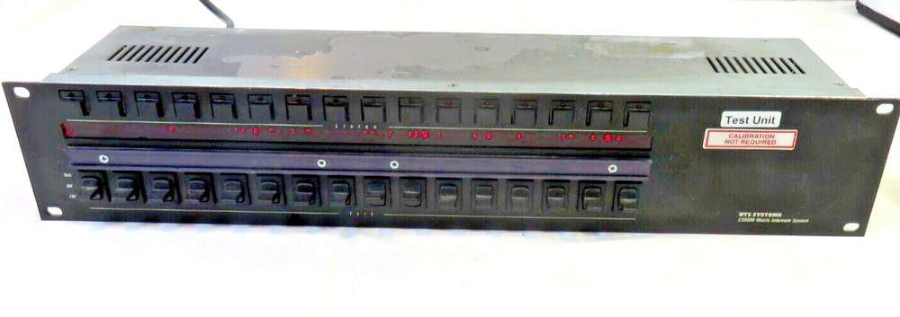 RTS Systems CS9500 Matrix Intercom System, FOR PARTS/ REPAIR