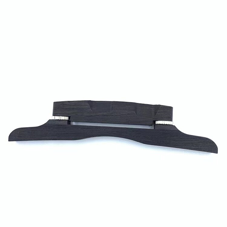 5x Mandolin Bridge Ebony Adjustable Black Luthier Nut Saddle