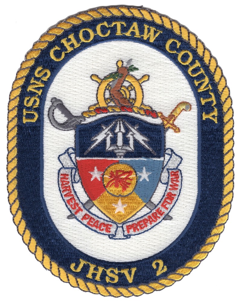 USS Choctaw County JHSV-2 Patch