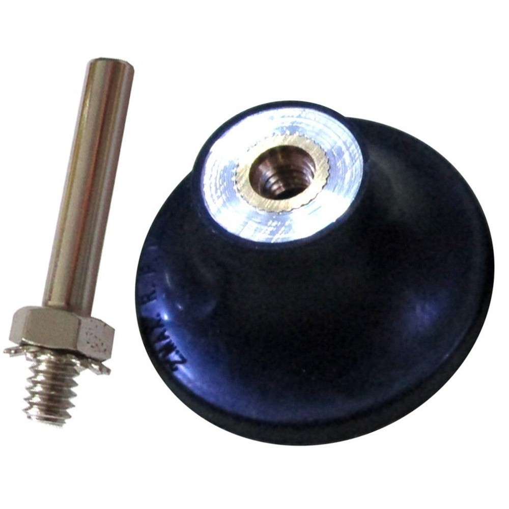 Sanding Accessory Rubber Backing Pad Rubber Spiral Design Long-lasting Rubber