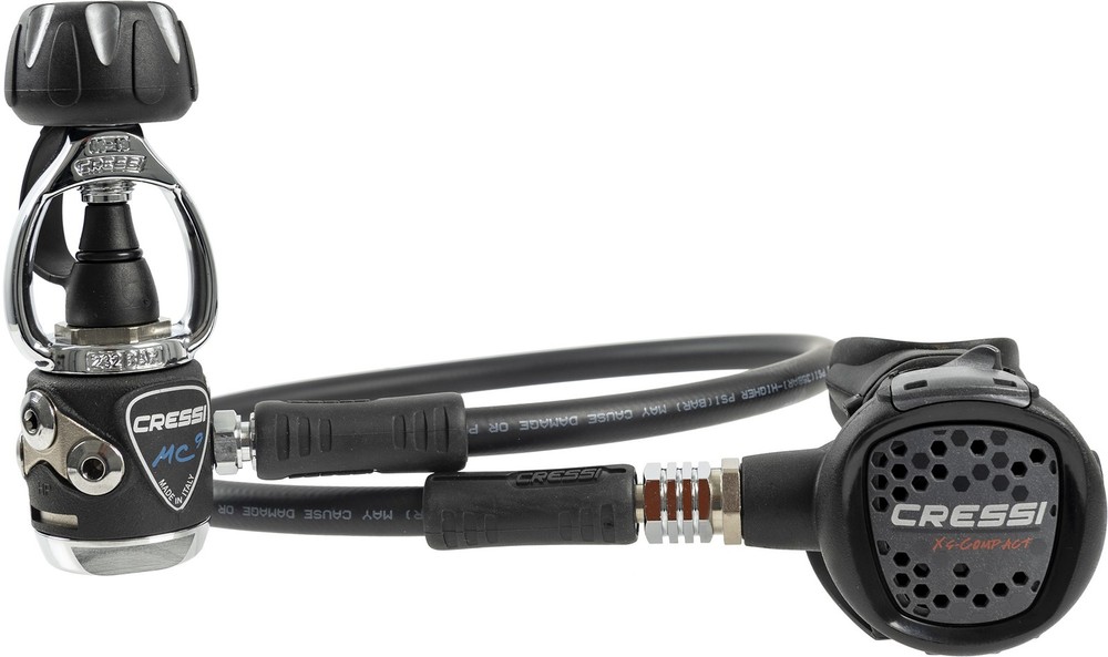 Cressi MC9 Compact Regulator, Int, Grey