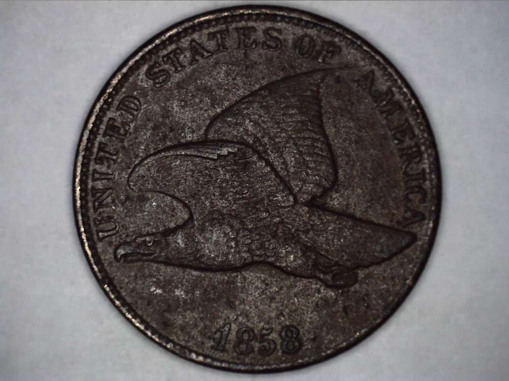 1858 Flying Eagle Cent