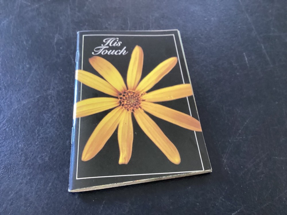 Small "His Touch" Religious Booklet