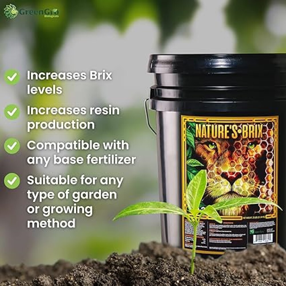 Nature's Brix Microbial Food Source 5 lbs by GreenGro Biologicals