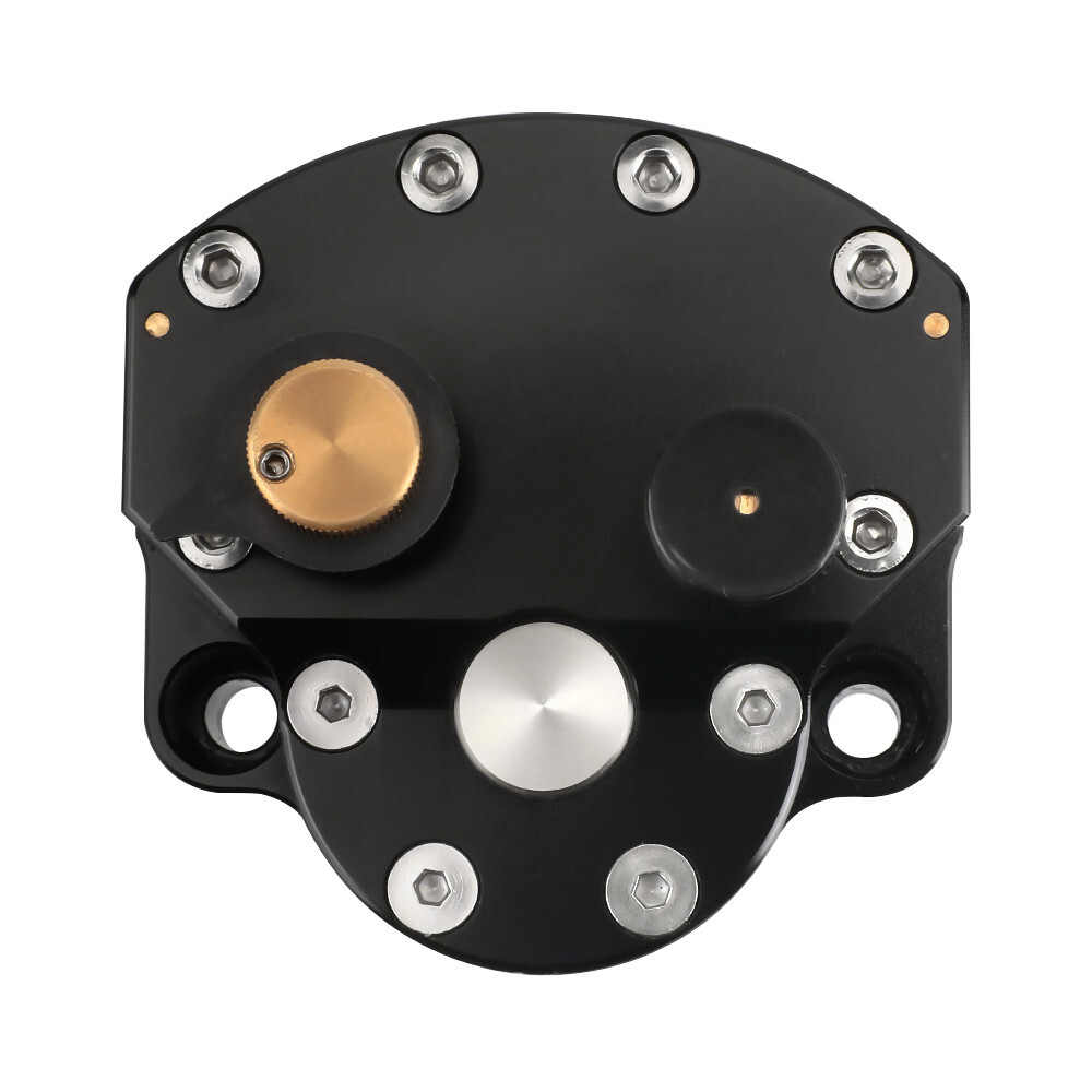 Universal Motorcycle Adjustable Steering Damper Stabilizer Safety Control Black