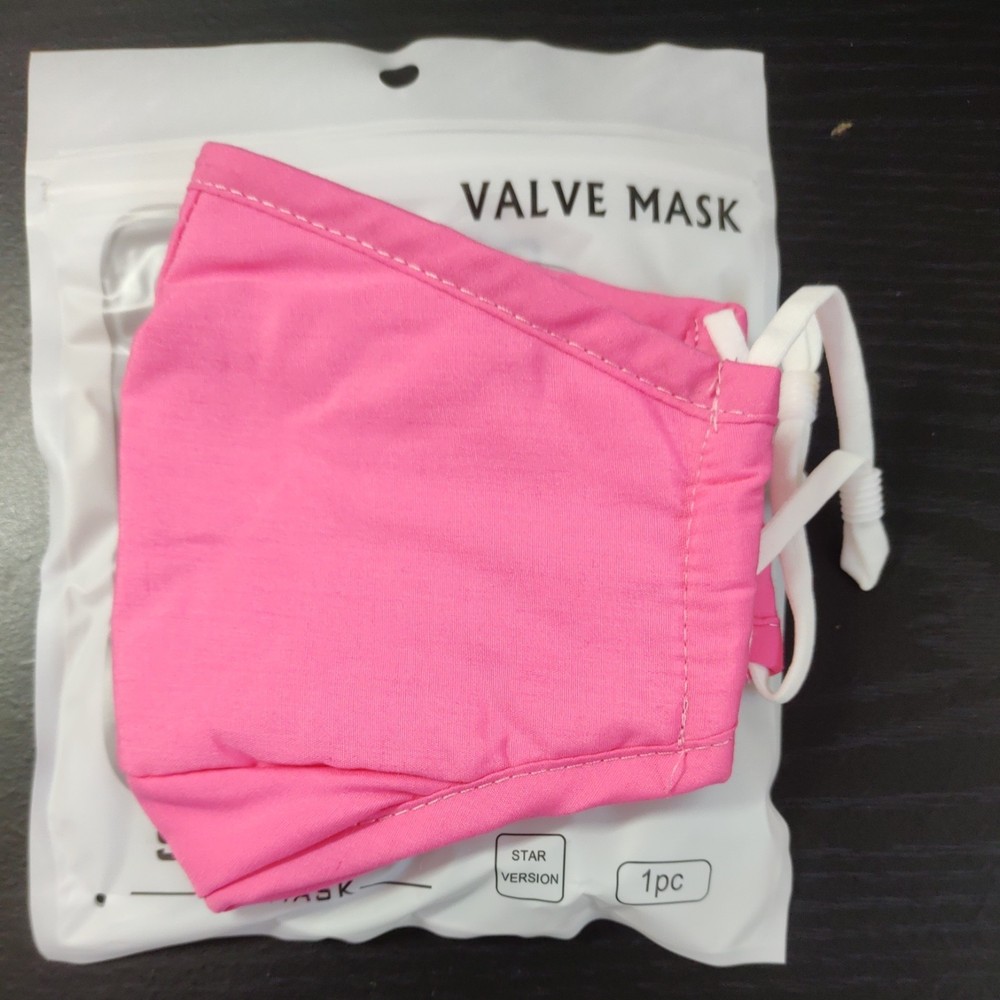 2X Reusable Face Mask Polyester W/Filter Free S&H!