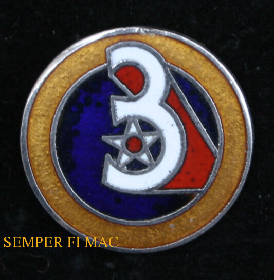 3RD AIR FORCE LAPEL HAT PIN USAF Ramstein Air Base Germany USAF PILOT CREW GIFT