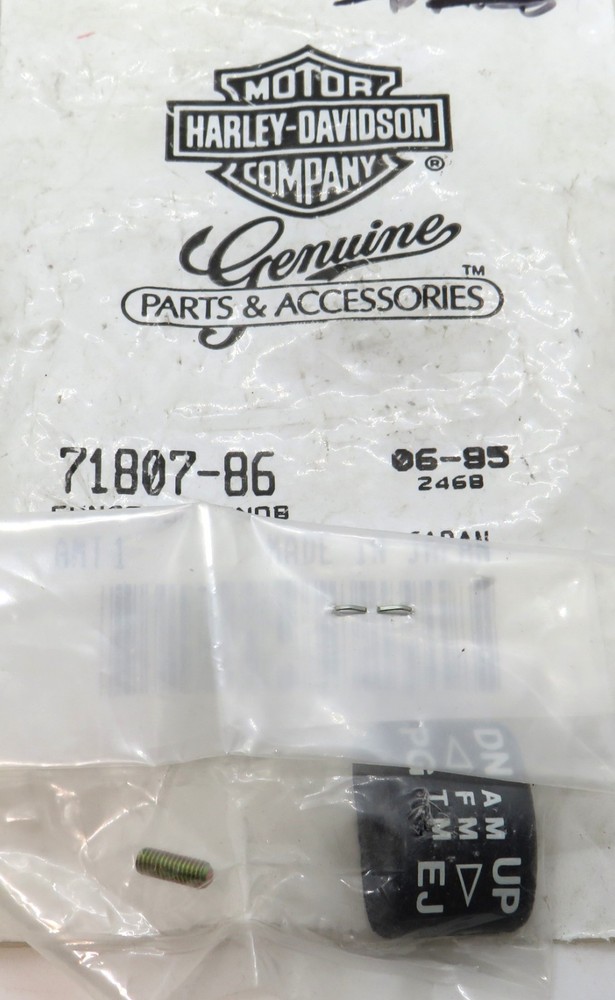 71807-86 Harley-Davidson Volume Control Switch for unknown HD motorcycles