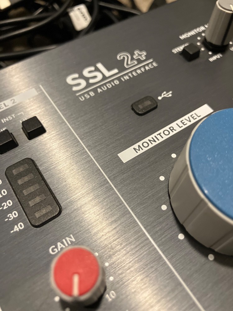 SSL 2+ audio interface Solid State Logic USB Audio Interface/Cables/ 2 IN 4 out