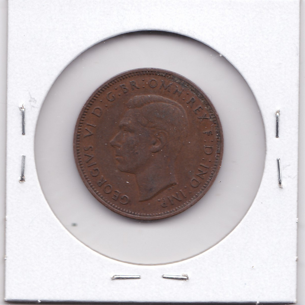 1942 United Kingdom Half Penny L2