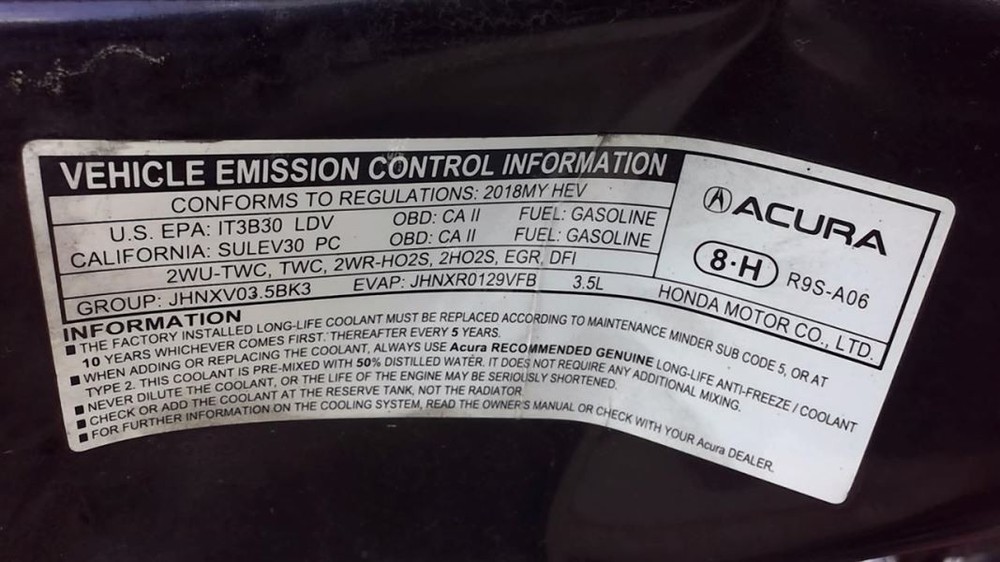 Dash Mounted Head-up Display Fits 16-20 RLX 459182