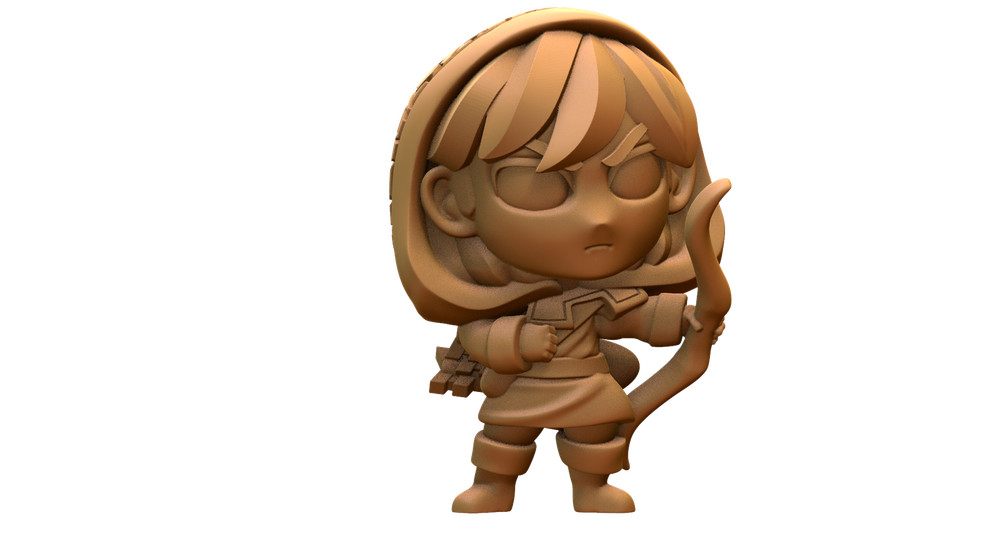 Capsule Chibi - Archer Bandit (Standing)