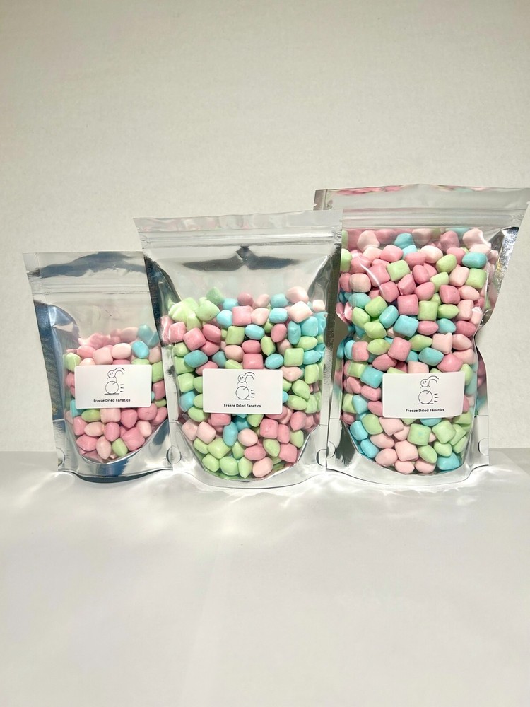Freeze Dried Mini Sour Asteroid Burst Candy *Pick Size* Made Fresh