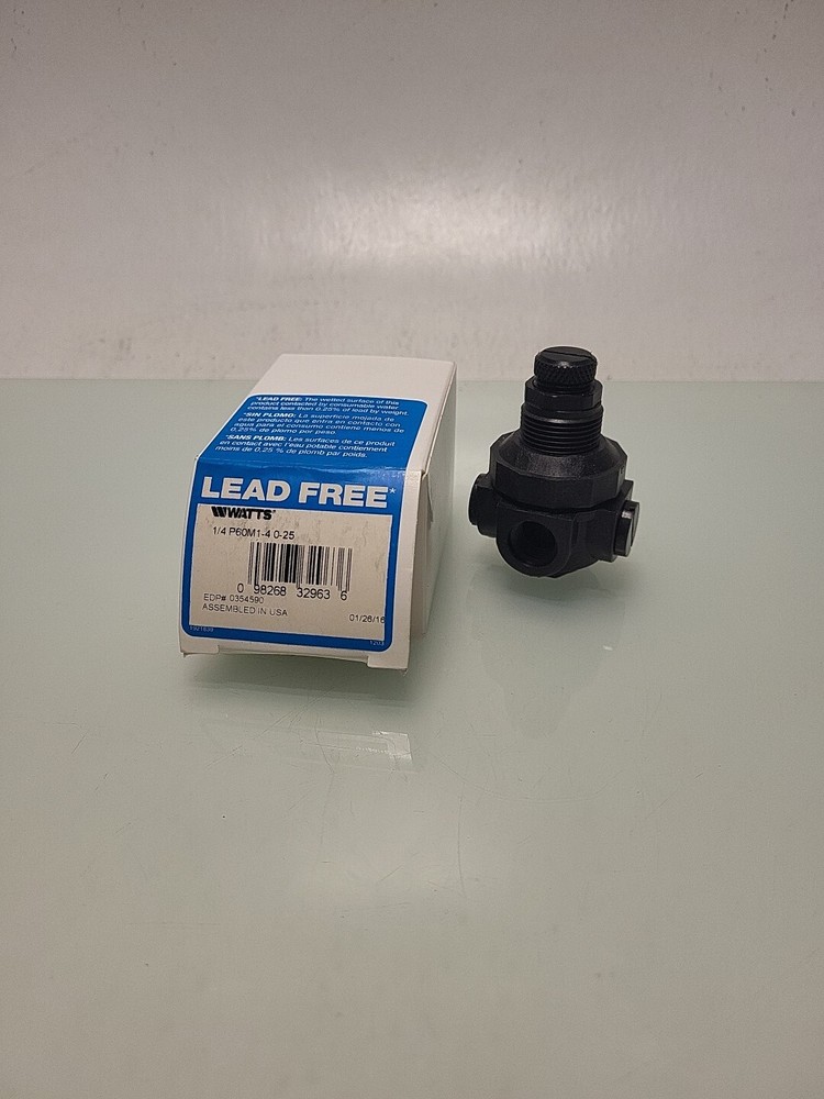 Watts 1/4 P60M1-4 0-25 Water Pressure Regulator RK22