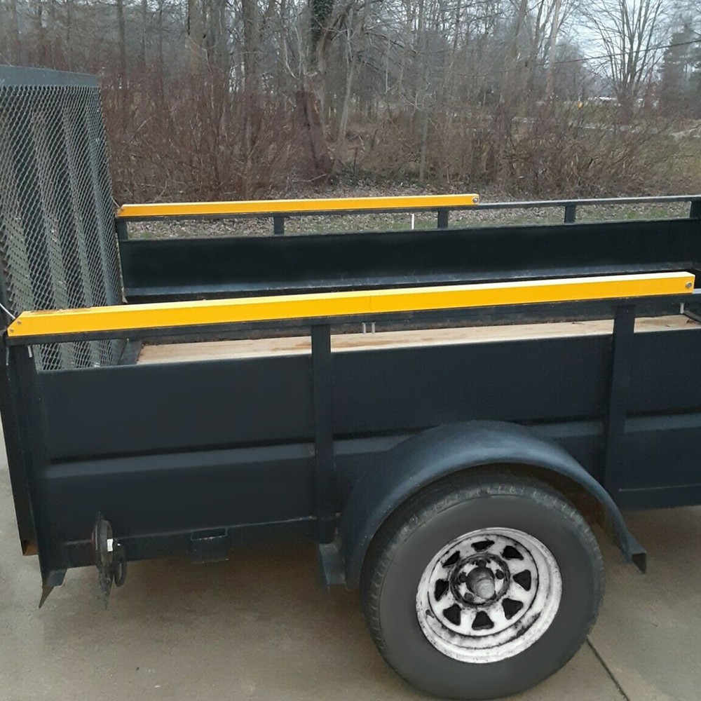 HECASA 2-Sided Trailer Tailgate Liftgate Ramp Lift Assist System 350 Pounds