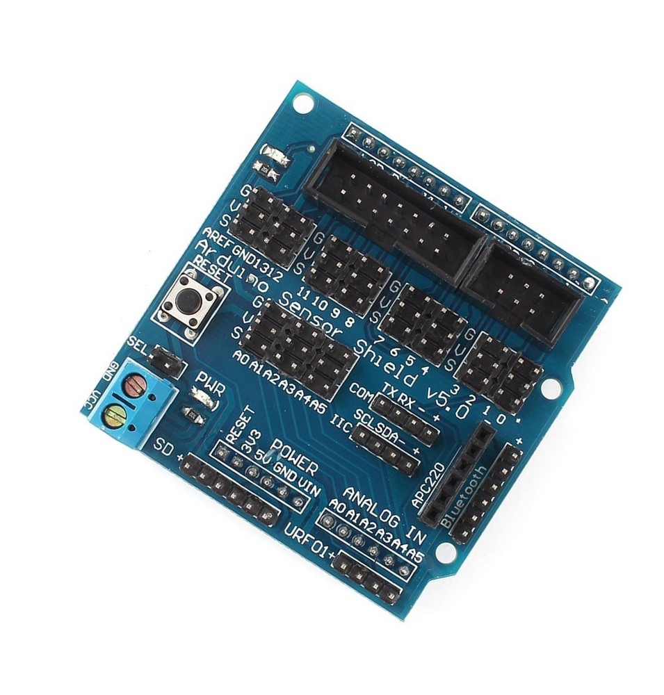 IIC Upgraded V5 Sensor Shield for R3 Expansion Board