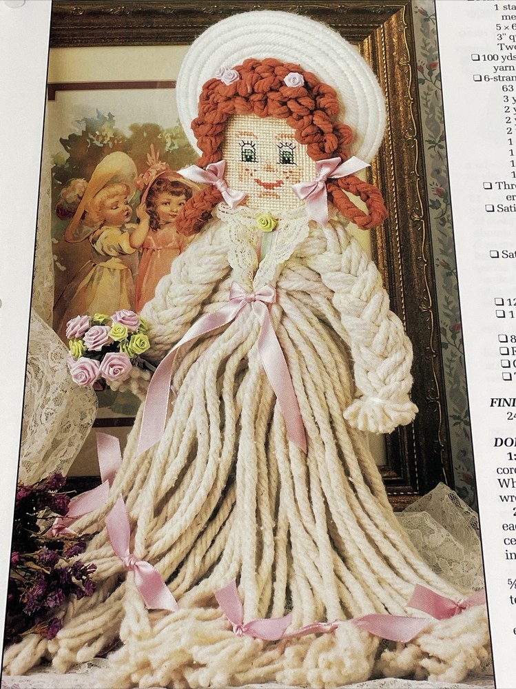 Mop Doll Annie's Plastic Canvas Pattern