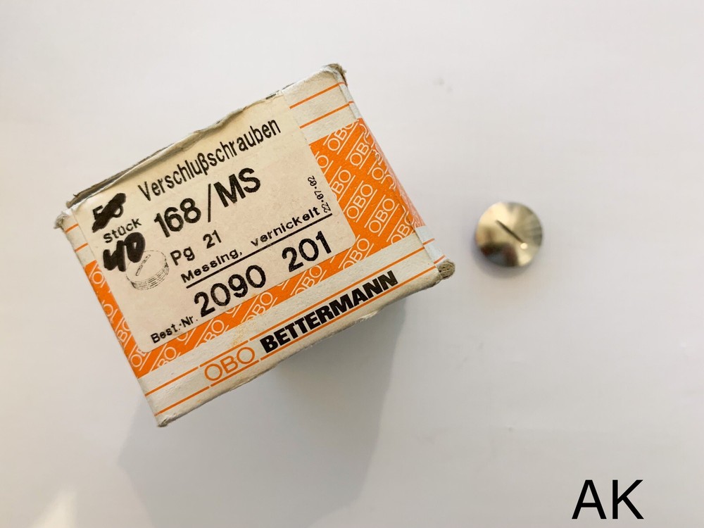 Obo Bettermann / 40 pcs. locking screws / 168/MS Pg 21 / 2090201