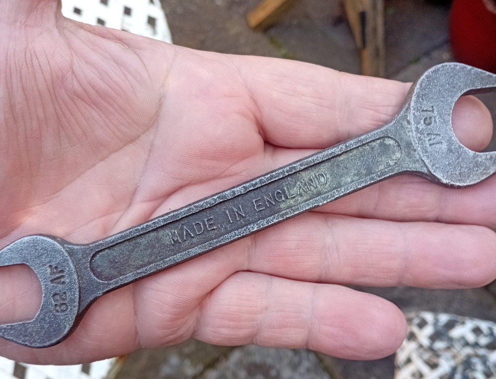 Snail Brand O/E Spanner 5/8AF X 3/4AF