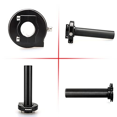 Motorcycle Throttle Assembly,High Sensitivity Short Stroke Light Control Black