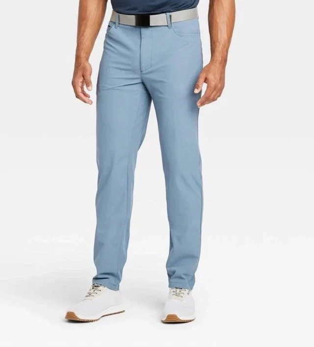 All In Motion Golf Pants Blue Grey Size 32x32 NWT