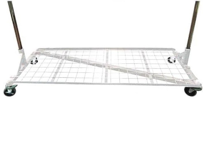 White Base Shelf for "Z" Racks