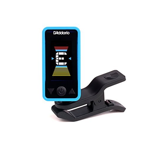 D'Addario Eclipse Headstock Tuner, Blue