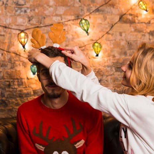 11FT Multicolor String Lights with 10 Bulbs, Colored Backyard Patio 1 PC