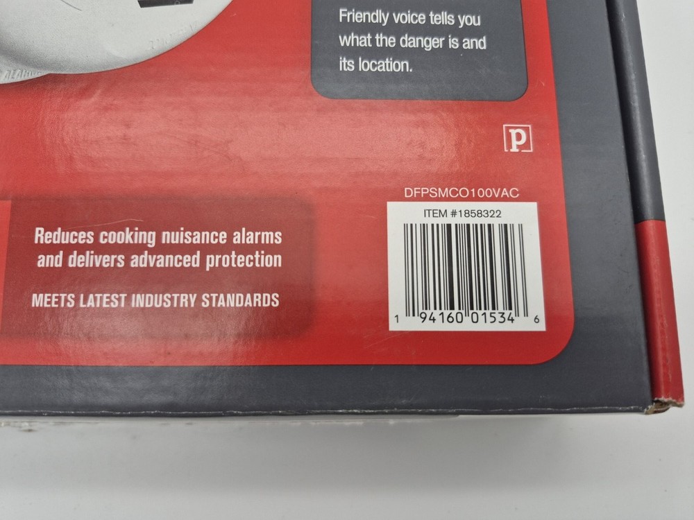 First Alert Precision Detection Wired Talking Smoke/CO2 Alarms 2-pack