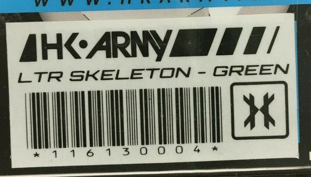 NEW HK Army Rotor/LTR Skeleton Power Button & Release Trigger Kit - Green