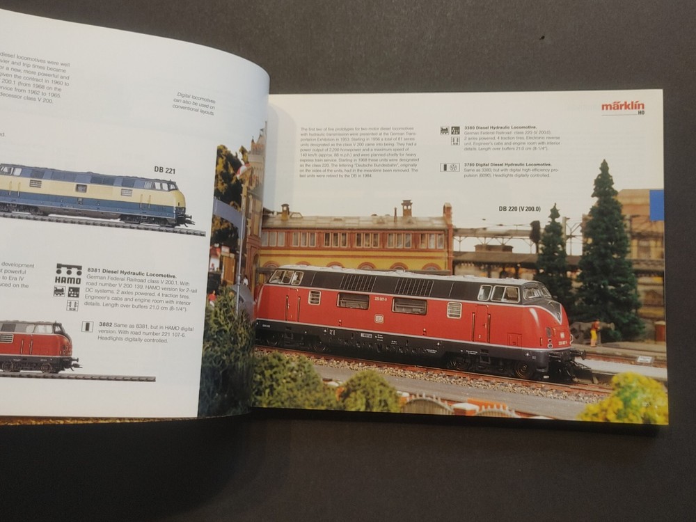 1995/96 E MARKLIN HO TRAIN CATALOG VG