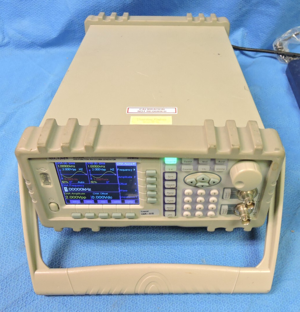 ATTEN ATF20B DDS Function Waveform Generator Signal Source 20MHZ 100MSa/s TESTED