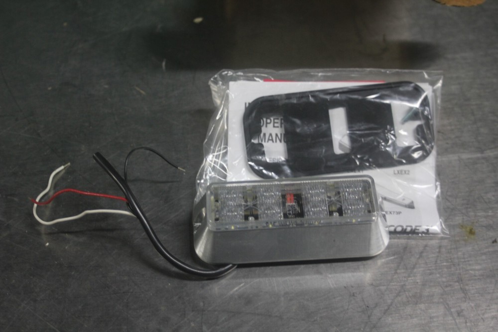 Code 3 LED Exterior Warning Light LXEX1FW-WH