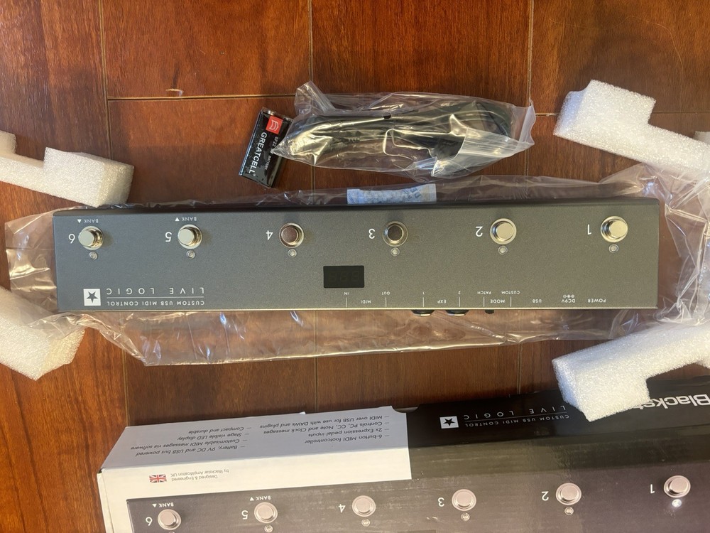 Blackstar Live Logic 6 Button Midi Foot Controller