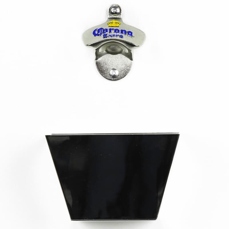 Wall Mounted Bottle Openers with Optional Cap Catcher: Theme Corona