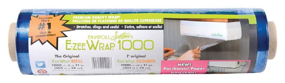 -Zee Wrap Plastic Wrap Refill 1000 Ft. Roll (305 Meter)