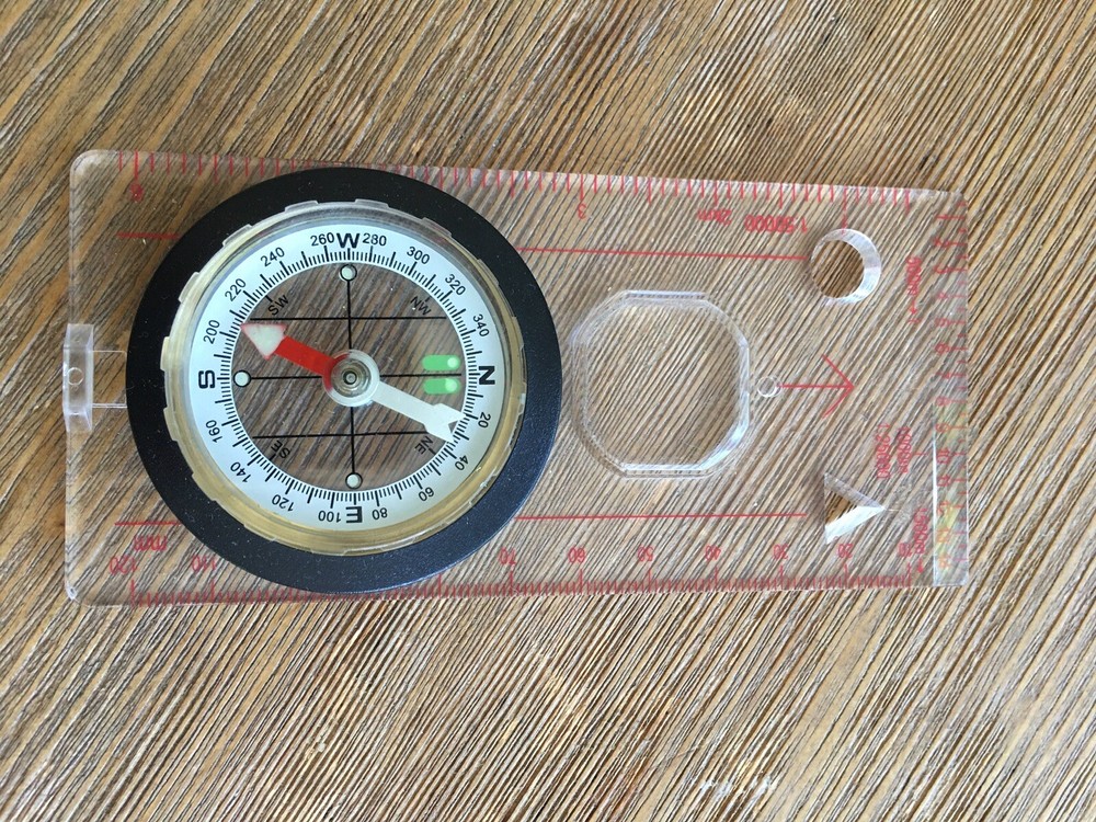 Vintage Scouting Expedition Compass 5” Vgc