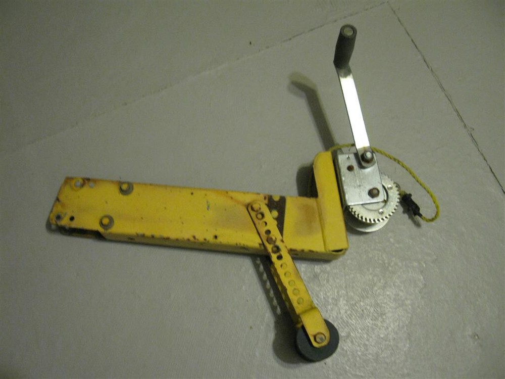 Boat trailer winch stand