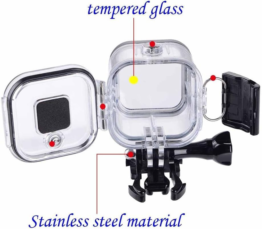 Replacement Waterproof Case Protective Housing for Gopro Session Hero 4Session,