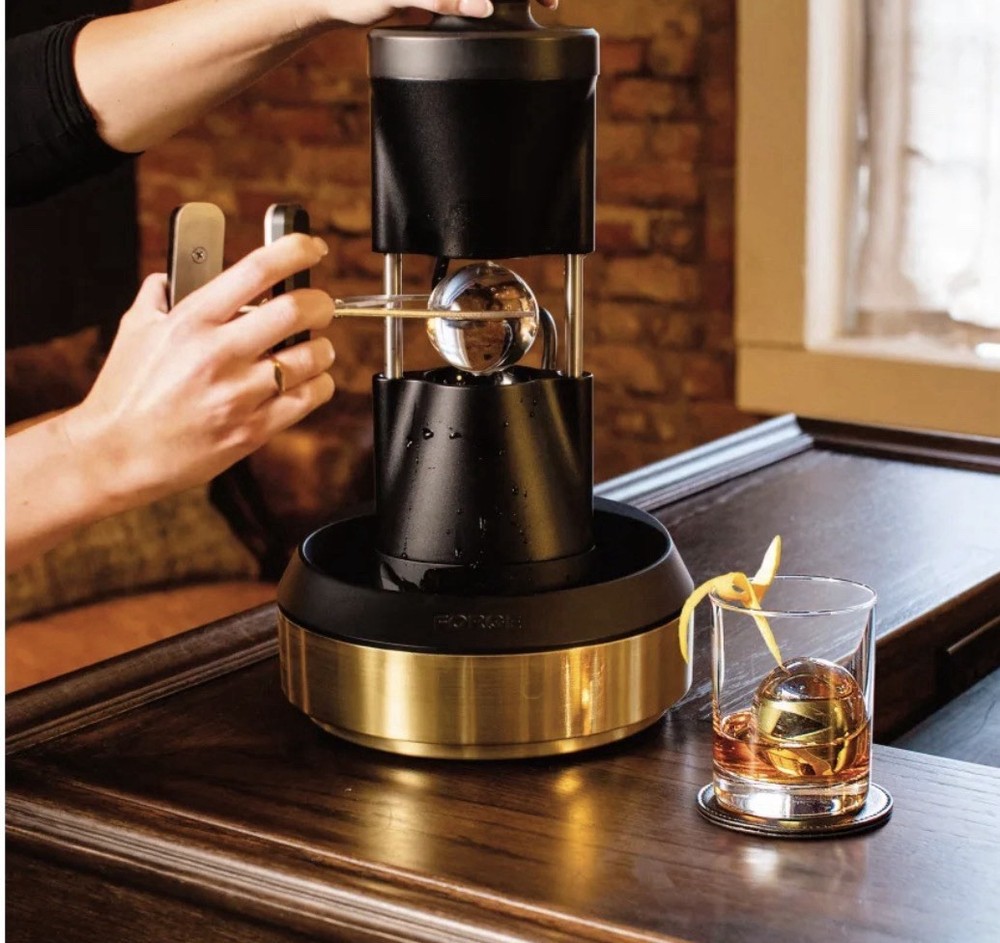 Monogram Brand Forge Heated Cocktail Ice Press