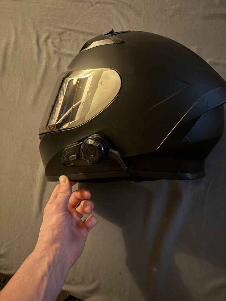 Bluetooth Bluet Motercyle Helmet Size L