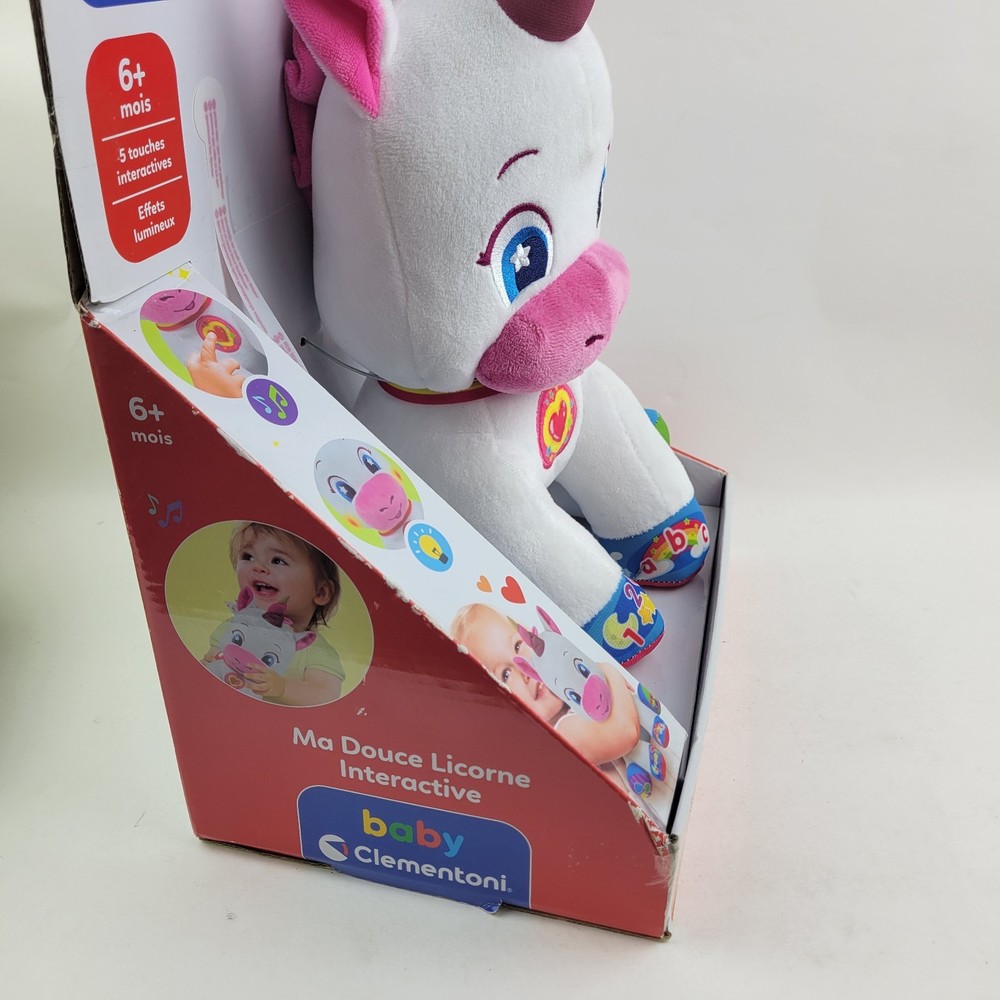 - Ma Douce Licorne Interactive 6 Mois + - Interactive Bébé - Elle Chante et S...