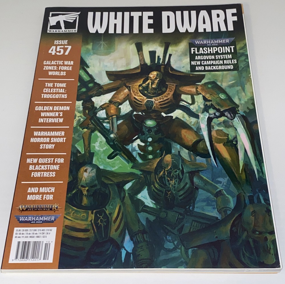 Warhammer White Dwarf - Issue 457 - White Dwarf - Excellent Condition