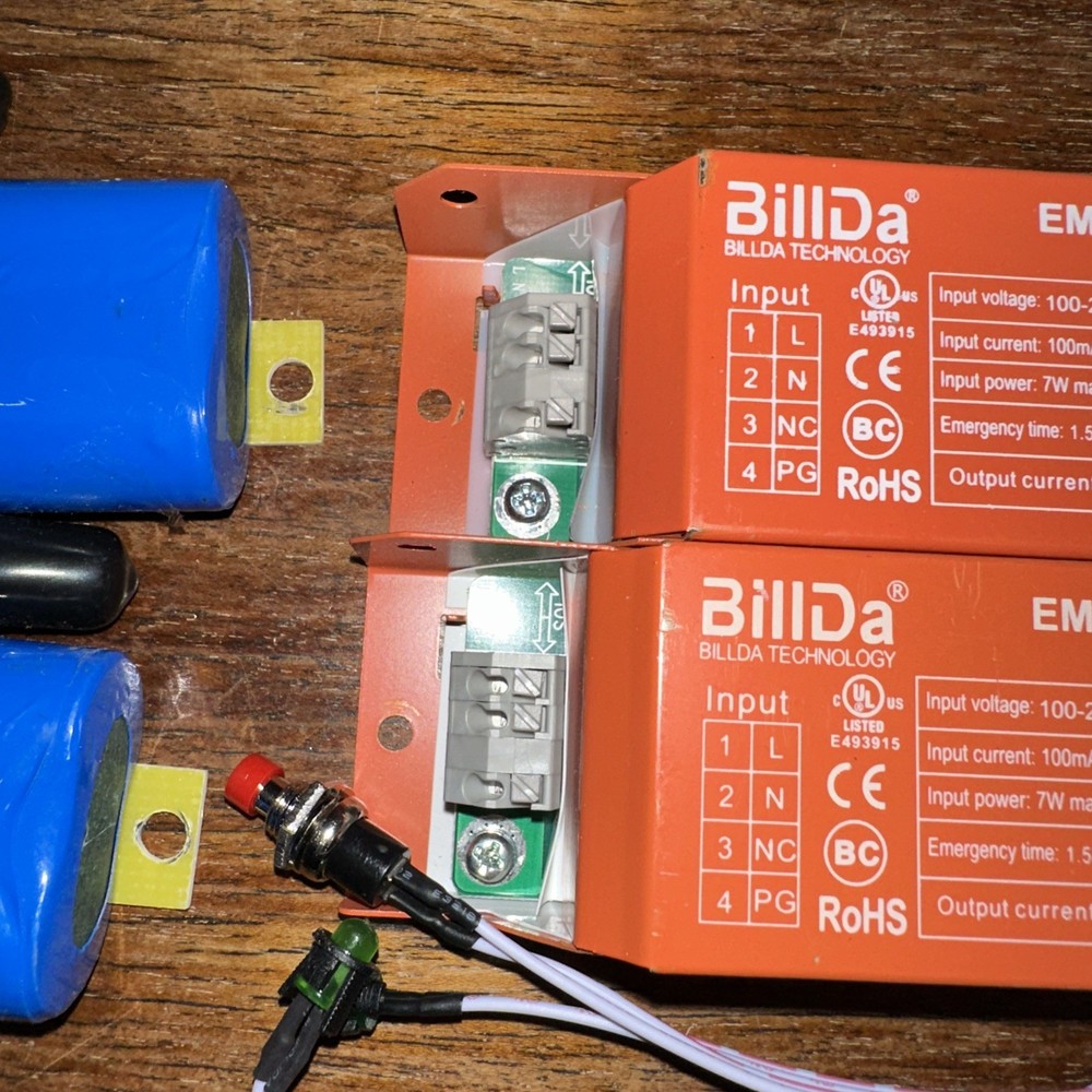 2 BILLDA EMERGENCY LED DRIVER BLD-CM20E-480800