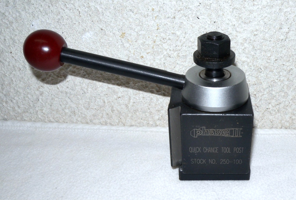PHASE II 250-100 PISTON TYPE STYLE QUICK CHANGE TOOL POST